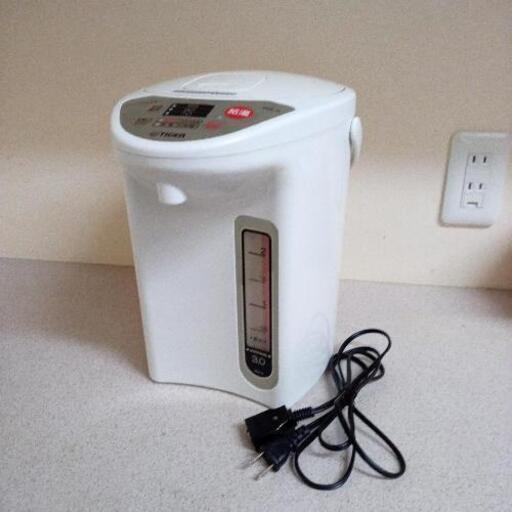 お買い上げ済み　タイガー　マイコン電動ポット　2010年製