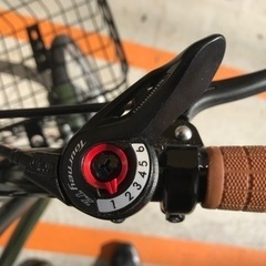 折りたたみ自転車 カゴ付 20インチの画像