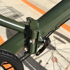 折りたたみ自転車 カゴ付 20インチの画像