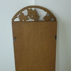 木彫り手作り1点もの　ミラー鏡姿見　引き取り希望の画像