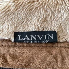 LANVIN ランバン　冬用　毛布　高級品　アクリル製　140×200cmの画像