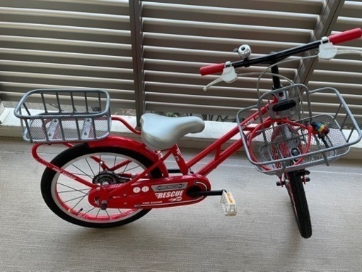 あさひ18インチキッズ自転車消防車 (eve) 綱島の自転車の中古