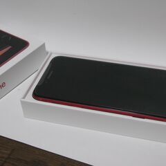 iPhoneSE2（第2世代） au SIMロック解除済 未使用 レッド U-NEXT見放題