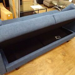 関家具　収納付ソファーベッド　バサラ【愛品倶楽部柏店　問い合わせ番号 156-018230 002】 の画像