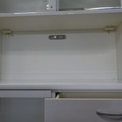 泉洋化工　2枚スライド扉キッチンボード　下台2分割【愛品倶楽部柏店　問い合わせ番号 151-007219 002】 の画像