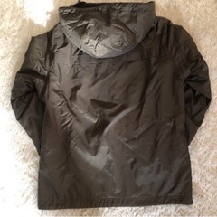 リバーシブル★フード付き裏起毛ナイロンジャンパー★の画像