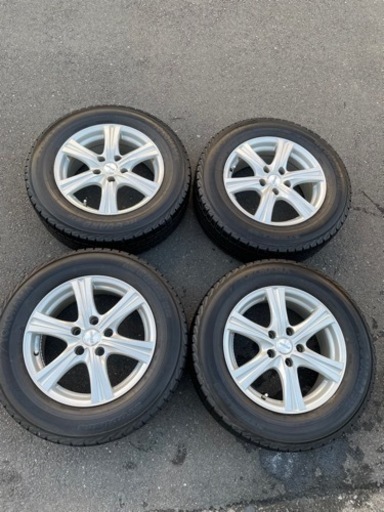 スタッドレスタイヤ ホイール 16インチ 215/65/16 +38