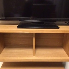 無印良品　壁に付けられる家具　テレビ台