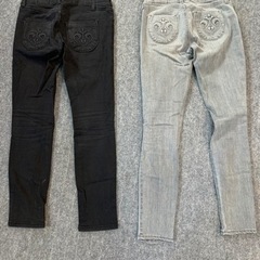 Siwyスキニーデニム2本セットの画像