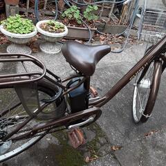 電動アシスト自転車26インチの画像
