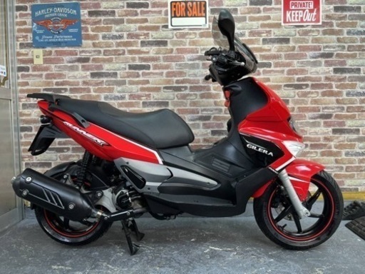 【極上外装美車♪低走行8,506ｋｍ♪機関エンジン絶好調♪タイヤバリ山でETCも完備♪】 GILERA ジレラ RUNNER ランナー ST200【動画有】