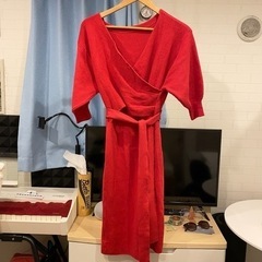 マーキュリーデュオ　ニットワンピ　試着のみ