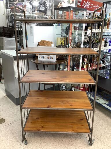 【JOURNAL STANDARD FURNITURE】 アンティーク風シェルフ