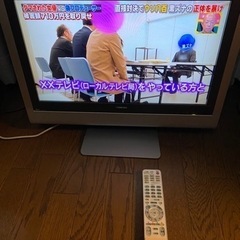 TOSHIBA 23型 液晶カラーテレビの画像