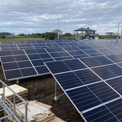 [三重県]県内での太陽光パネルのお仕事です。の画像