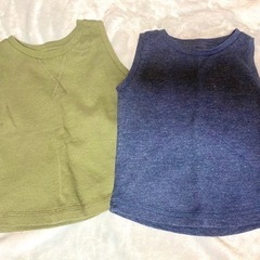 タンクトップ 80サイズ 2点セット