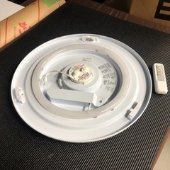 【美品】2021年購入 ニトリ LED調光シーリングライト 6畳用（リモコン付）の画像