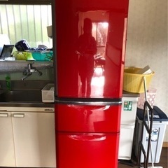 三菱ノンフロン冷凍冷蔵庫 MR-C37EW-R