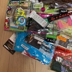ブラックバス釣り用ルアーセット。の画像