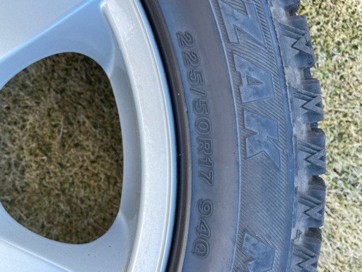  x1 純正ホイール　225/50r17 ブリザック