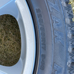 BMW x1 純正ホイール　225/50r17 ブリザックの画像