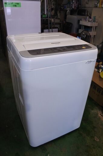 Panasonic 16年式 NA-F50B9 5kg 洗い 洗濯機 エリア格安配達 単身サイズ 12*1