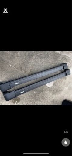 Thule WingBar Edge 959x スーリー ウィングバー ブラック ベースキャリア