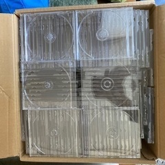 DVD、CD保管用ケースのみ→お取り引き先…決定しました。