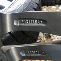 MAK 17インチ BMW pcd120 8j +30 Goodyear アイスナビ6