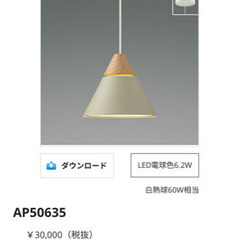 コイズミ　ペンダントライト　AP50635