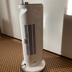 最終値下げ！！小泉成器 KHF-0813／W 送風機能付ファンヒーター コイズミ ホワイトの画像