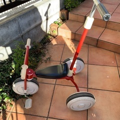 無印良品　三輪車　赤　レッド