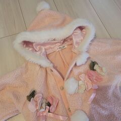 ジャンプスーツ可愛いアウター 子供服 ベビー服の画像