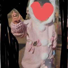 ジャンプスーツ可愛いアウター 子供服 ベビー服の画像