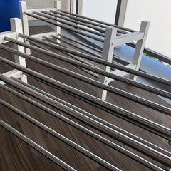 靴箱　シューズラック　靴置き　物置　ベランダ　重ねて使えます