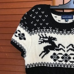 美品ラルフローレン160ニットチュニックの画像