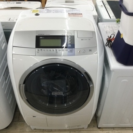 12/2 【✨風アイロン機能付き✨】 定価151，380円 HITACHI/日立 10/6kgドラム式洗濯乾燥機 洗濯機 BD-V9700 2015年