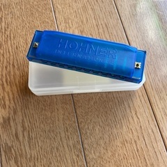 ハーモニカ　ブルー　未使用品