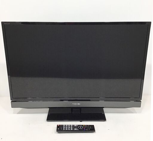 21R711 ジ 6 TOSHIBA REGZA 液晶カラーテレビ 32S5 32V型 2012年製 miniB-CASカード・リモコン付き 中古品