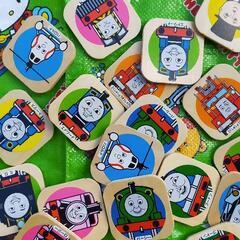 トーマス木製シリーズめくってえあわせの画像