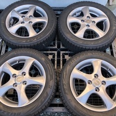 タント ムーヴ  ワゴンR N-BOX 155/65R14 アルミホイールセット ブリヂストン VRX2 