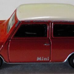 トミカ ミニクーパー 1979 赤の画像