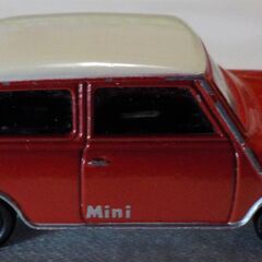 トミカ ミニクーパー 1979 赤の画像