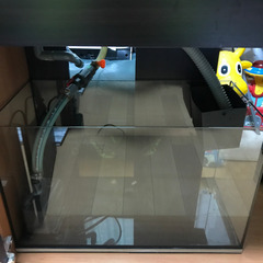 ガラス　90cm　オーバーフロー水槽　OF水槽セット　クーラー　ポンプの画像