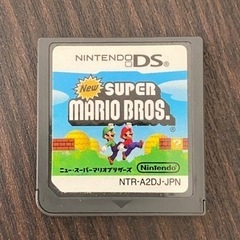 DSソフト スーパーマリオブラザーズ
