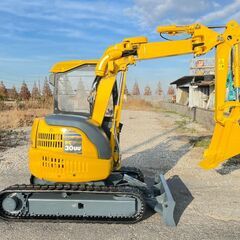 コマツ　PC30UU-5　3トンクラス　小旋回　クレーン仕様　0.9トン吊り　ミニ油圧ショベル　ユンボ　バックホー　茨城県 G50