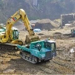 バックホーオペ・不整地運搬者オペ🚙各1名急募❕❕ 横須賀市田浦町🗾の画像