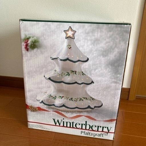 陶器のクリスマスツリー