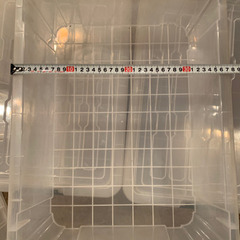 ２段カゴ  収納ケースの画像