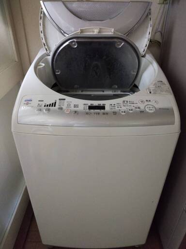 TOSHIBA 東芝電気洗濯乾燥機(AW-80VE) 8kg 2008年製 特に不具合無し